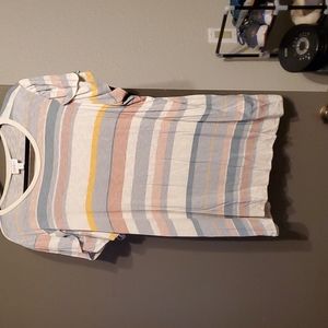Lightweight stripe top